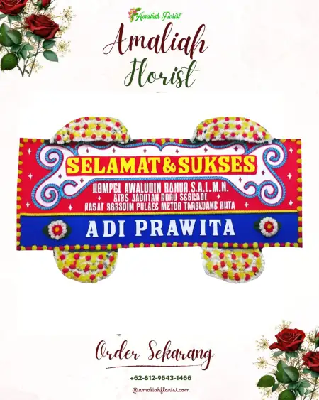 Papan Bunga Ucapan Selamat Jaddih